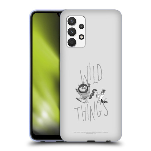 Where the Wild Things Are Literary Graphics Wild Thing Soft Gel Case for Samsung Galaxy A32 (2021)