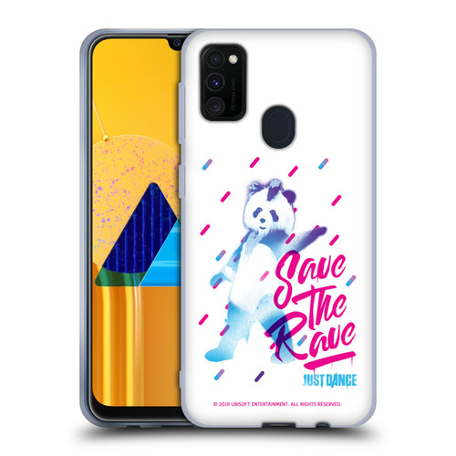 Just Dance Artwork Compositions Save The Rave Soft Gel Case for Samsung Galaxy M30s (2019)/M21 (2020)