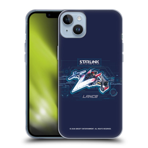 Starlink Battle for Atlas Starships Lance Soft Gel Case for Apple iPhone 14 Plus