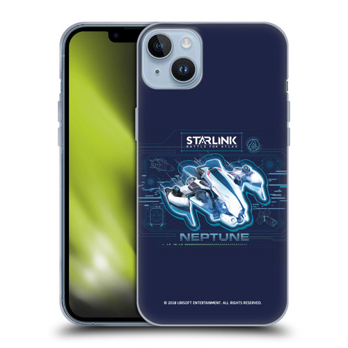 Starlink Battle for Atlas Starships Neptune Soft Gel Case for Apple iPhone 14 Plus