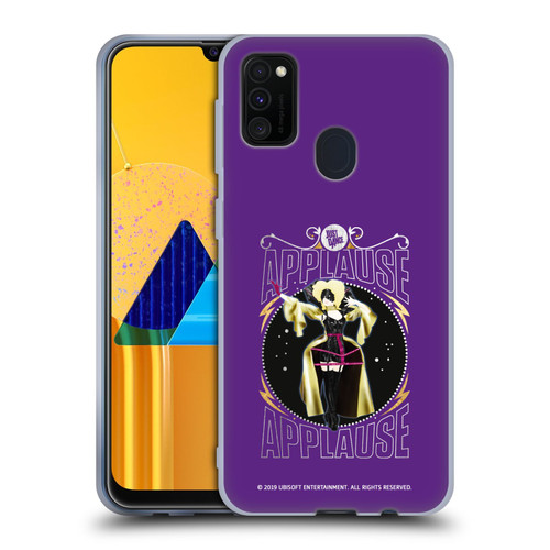 Just Dance Artwork Compositions Applause Soft Gel Case for Samsung Galaxy M30s (2019)/M21 (2020)