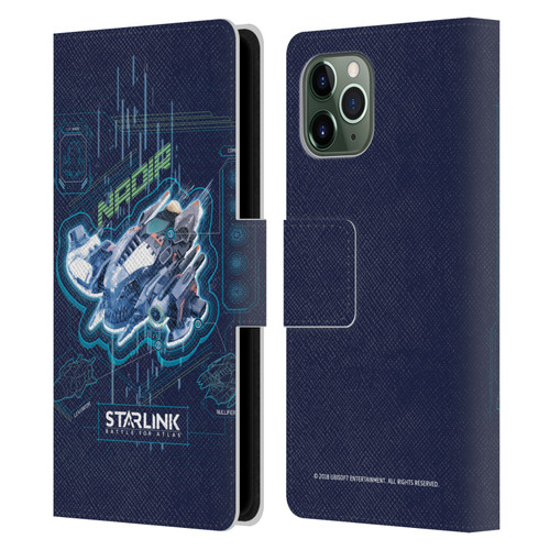 Starlink Battle for Atlas Starships Nadir Leather Book Wallet Case Cover For Apple iPhone 11 Pro