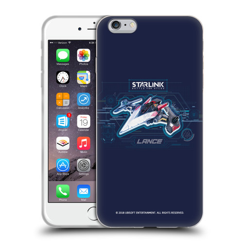 Starlink Battle for Atlas Starships Lance Soft Gel Case for Apple iPhone 6 Plus / iPhone 6s Plus
