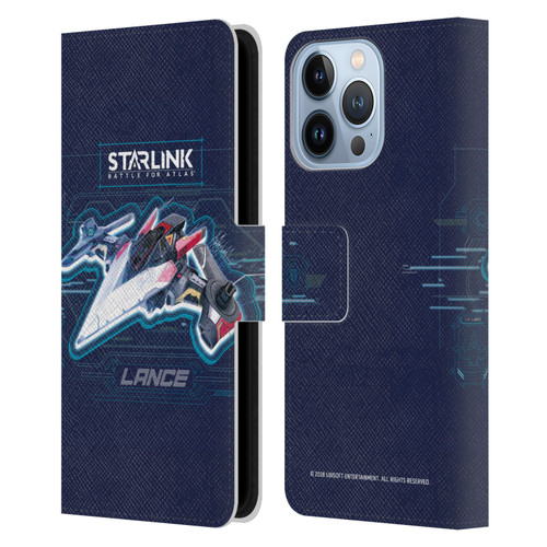 Starlink Battle for Atlas Starships Lance Leather Book Wallet Case Cover For Apple iPhone 13 Pro