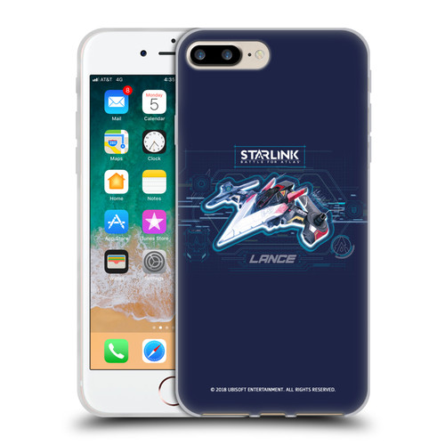 Starlink Battle for Atlas Starships Lance Soft Gel Case for Apple iPhone 7 Plus / iPhone 8 Plus