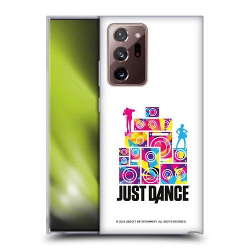 Just Dance Artwork Compositions Silhouette 5 Soft Gel Case for Samsung Galaxy Note20 Ultra / 5G
