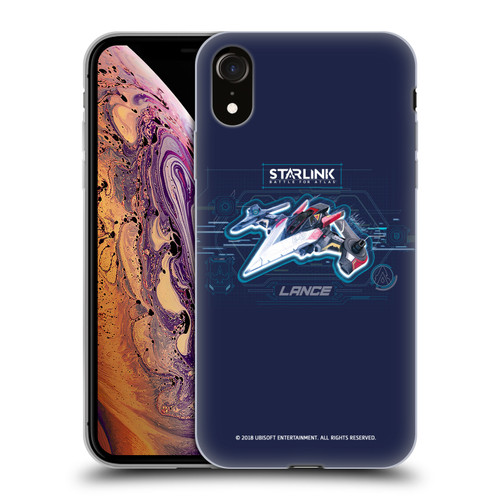 Starlink Battle for Atlas Starships Lance Soft Gel Case for Apple iPhone XR