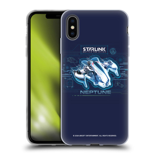 Starlink Battle for Atlas Starships Neptune Soft Gel Case for Apple iPhone XS Max