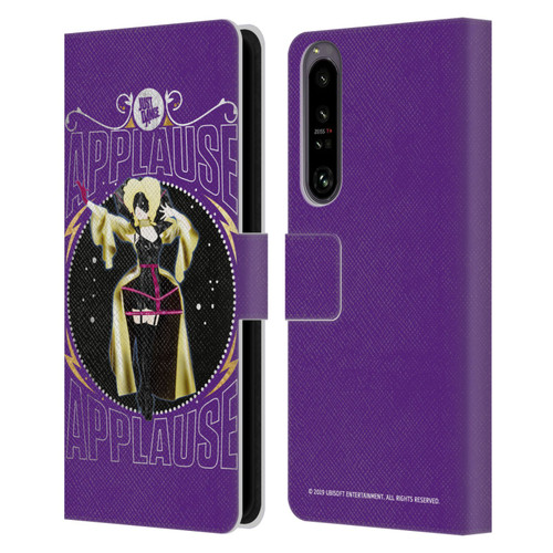 Just Dance Artwork Compositions Applause Leather Book Wallet Case Cover For Sony Xperia 1 IV