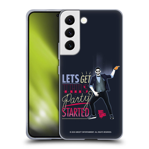 Just Dance Artwork Compositions Party Started Soft Gel Case for Samsung Galaxy S22 5G