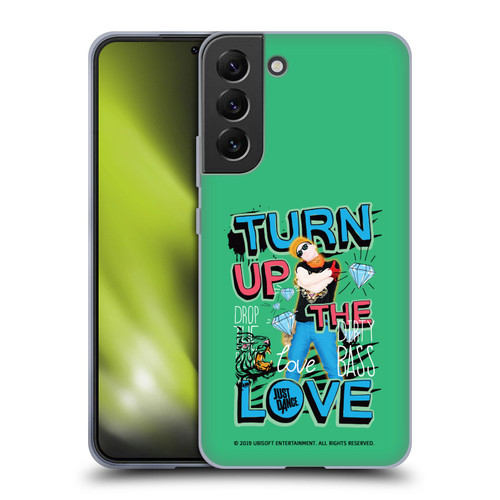 Just Dance Artwork Compositions Drop The Beat Soft Gel Case for Samsung Galaxy S22+ 5G