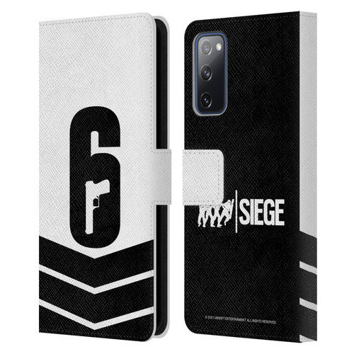 Tom Clancy's Rainbow Six Siege Logo Art Esport Jersey Leather Book Wallet Case Cover For Samsung Galaxy S20 FE / 5G