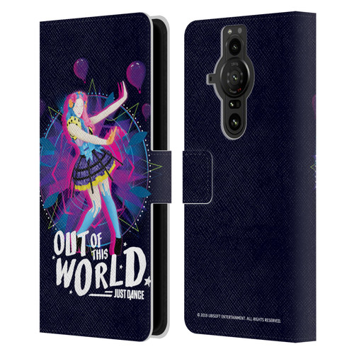 Just Dance Artwork Compositions Out Of This World Leather Book Wallet Case Cover For Sony Xperia Pro-I