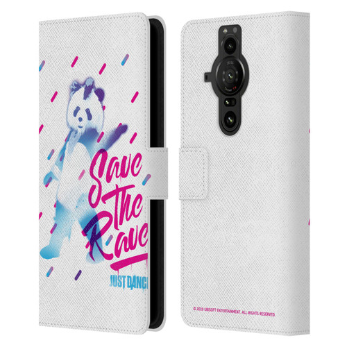 Just Dance Artwork Compositions Save The Rave Leather Book Wallet Case Cover For Sony Xperia Pro-I