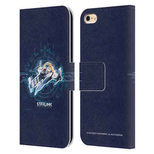 Starlink Battle for Atlas Starships Zenith Leather Book Wallet Case Cover For Apple iPhone 6 / iPhone 6s