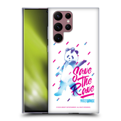 Just Dance Artwork Compositions Save The Rave Soft Gel Case for Samsung Galaxy S22 Ultra 5G