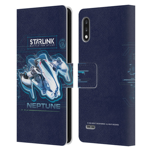 Starlink Battle for Atlas Starships Neptune Leather Book Wallet Case Cover For LG K22