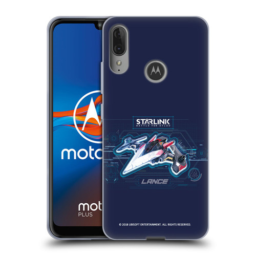 Starlink Battle for Atlas Starships Lance Soft Gel Case for Motorola Moto E6 Plus