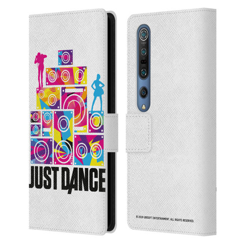 Just Dance Artwork Compositions Silhouette 4 Leather Book Wallet Case Cover For Xiaomi Mi 10 5G / Mi 10 Pro 5G