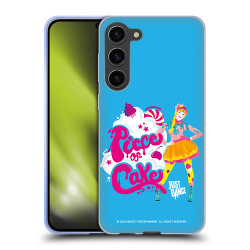 Just Dance Artwork Compositions Piece Of Cake Soft Gel Case for Samsung Galaxy S23+ 5G