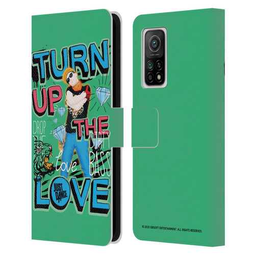 Just Dance Artwork Compositions Drop The Beat Leather Book Wallet Case Cover For Xiaomi Mi 10T 5G