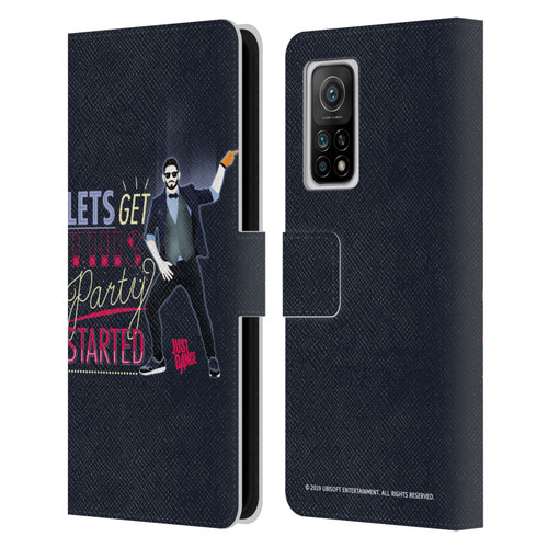 Just Dance Artwork Compositions Party Started Leather Book Wallet Case Cover For Xiaomi Mi 10T 5G