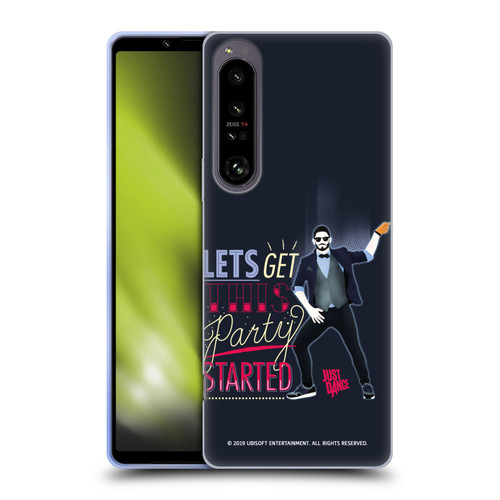 Just Dance Artwork Compositions Party Started Soft Gel Case for Sony Xperia 1 IV