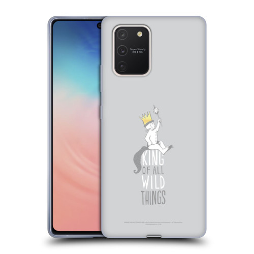 Where the Wild Things Are Literary Graphics King Soft Gel Case for Samsung Galaxy S10 Lite