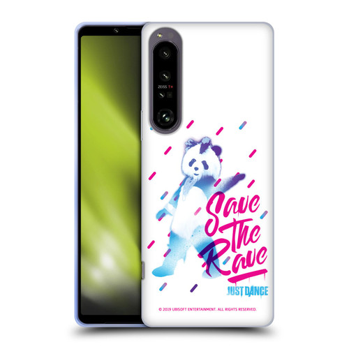Just Dance Artwork Compositions Save The Rave Soft Gel Case for Sony Xperia 1 IV
