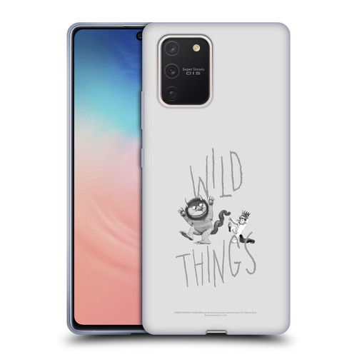 Where the Wild Things Are Literary Graphics Wild Thing Soft Gel Case for Samsung Galaxy S10 Lite