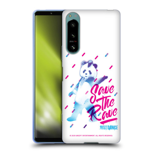 Just Dance Artwork Compositions Save The Rave Soft Gel Case for Sony Xperia 5 IV
