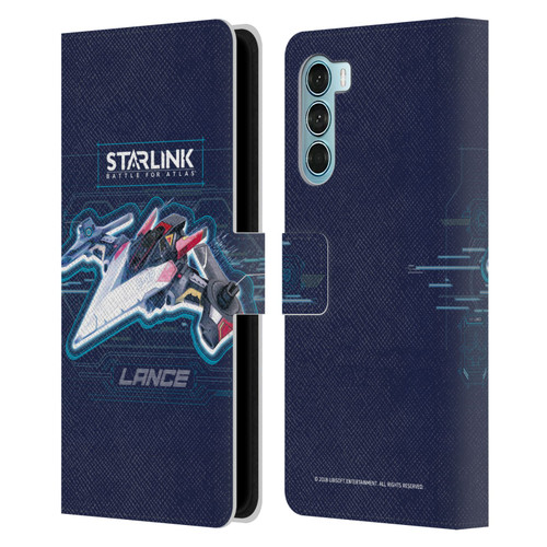Starlink Battle for Atlas Starships Lance Leather Book Wallet Case Cover For Motorola Edge S30 / Moto G200 5G