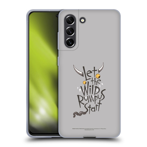 Where the Wild Things Are Literary Graphics Rumpus Soft Gel Case for Samsung Galaxy S21 FE 5G