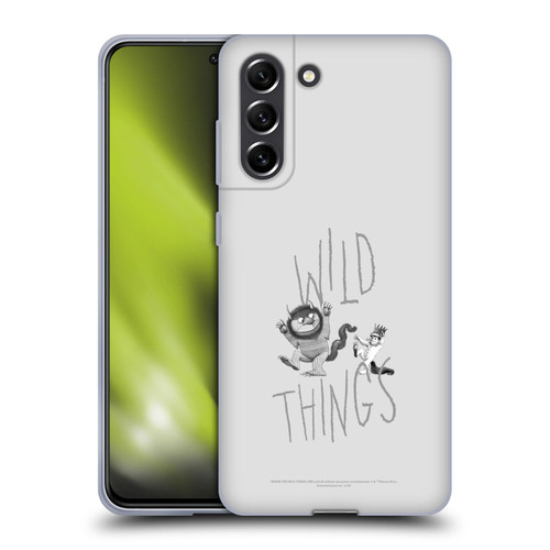 Where the Wild Things Are Literary Graphics Wild Thing Soft Gel Case for Samsung Galaxy S21 FE 5G