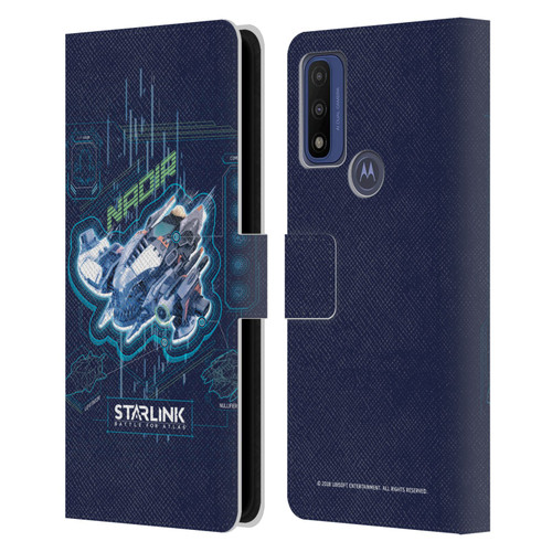 Starlink Battle for Atlas Starships Nadir Leather Book Wallet Case Cover For Motorola G Pure