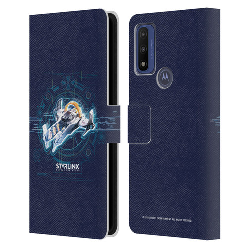 Starlink Battle for Atlas Starships Zenith Leather Book Wallet Case Cover For Motorola G Pure