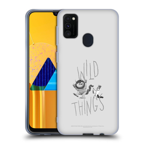 Where the Wild Things Are Literary Graphics Wild Thing Soft Gel Case for Samsung Galaxy M30s (2019)/M21 (2020)