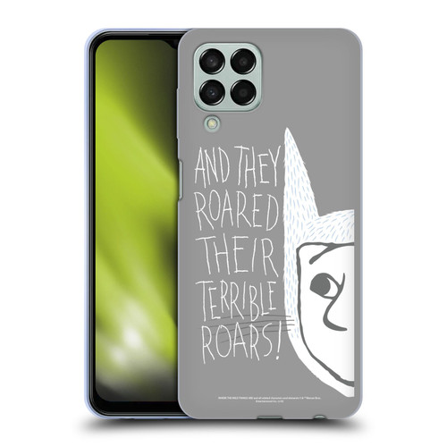 Where the Wild Things Are Literary Graphics Terrible Roars Soft Gel Case for Samsung Galaxy M33 (2022)