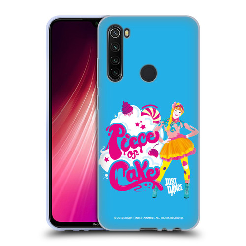 Just Dance Artwork Compositions Piece Of Cake Soft Gel Case for Xiaomi Redmi Note 8T