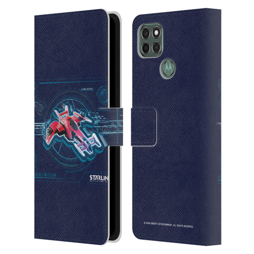 Starlink Battle for Atlas Starships Pulse Leather Book Wallet Case Cover For Motorola Moto G9 Power