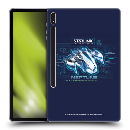 Starlink Battle for Atlas Starships Neptune Soft Gel Case for Samsung Galaxy Tab S8 Plus