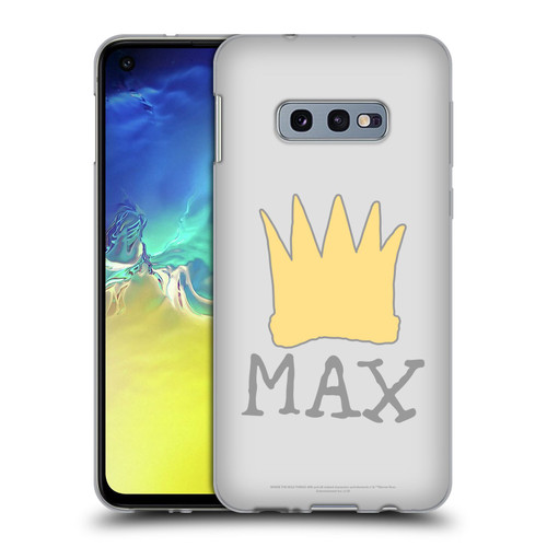 Where the Wild Things Are Literary Graphics Max Soft Gel Case for Samsung Galaxy S10e