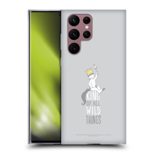 Where the Wild Things Are Literary Graphics King Soft Gel Case for Samsung Galaxy S22 Ultra 5G