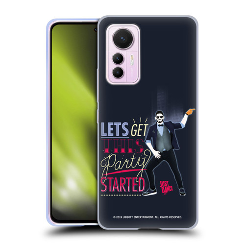 Just Dance Artwork Compositions Party Started Soft Gel Case for Xiaomi 12 Lite