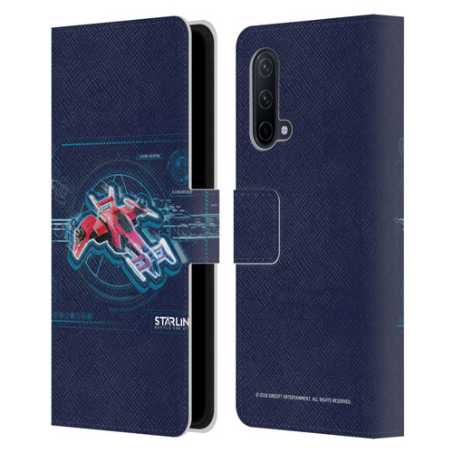 Starlink Battle for Atlas Starships Pulse Leather Book Wallet Case Cover For OnePlus Nord CE 5G