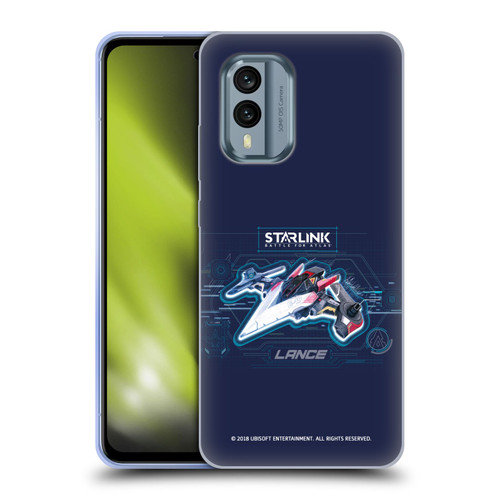 Starlink Battle for Atlas Starships Lance Soft Gel Case for Nokia X30