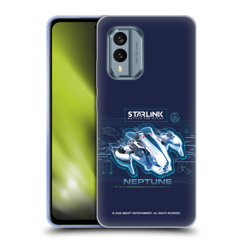 Starlink Battle for Atlas Starships Neptune Soft Gel Case for Nokia X30