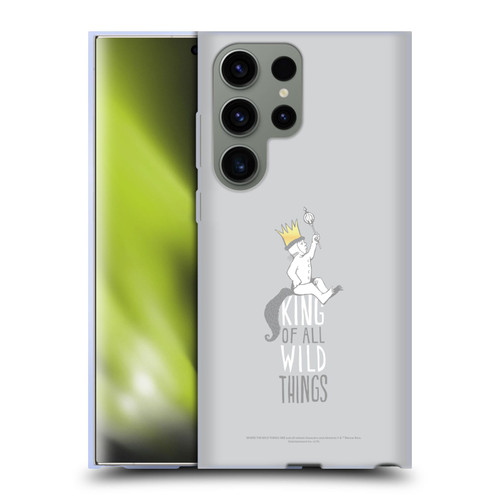 Where the Wild Things Are Literary Graphics King Soft Gel Case for Samsung Galaxy S23 Ultra 5G