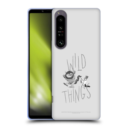 Where the Wild Things Are Literary Graphics Wild Thing Soft Gel Case for Sony Xperia 1 IV