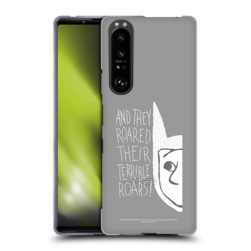 Where the Wild Things Are Literary Graphics Terrible Roars Soft Gel Case for Sony Xperia 1 III